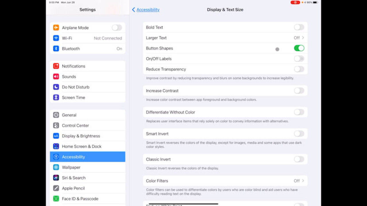 Orientation & Mobility Skill Refresher Series: How to Change Display and  Text Size on iPhone and iPad iOS 14--Low Vision/Visually Impaired