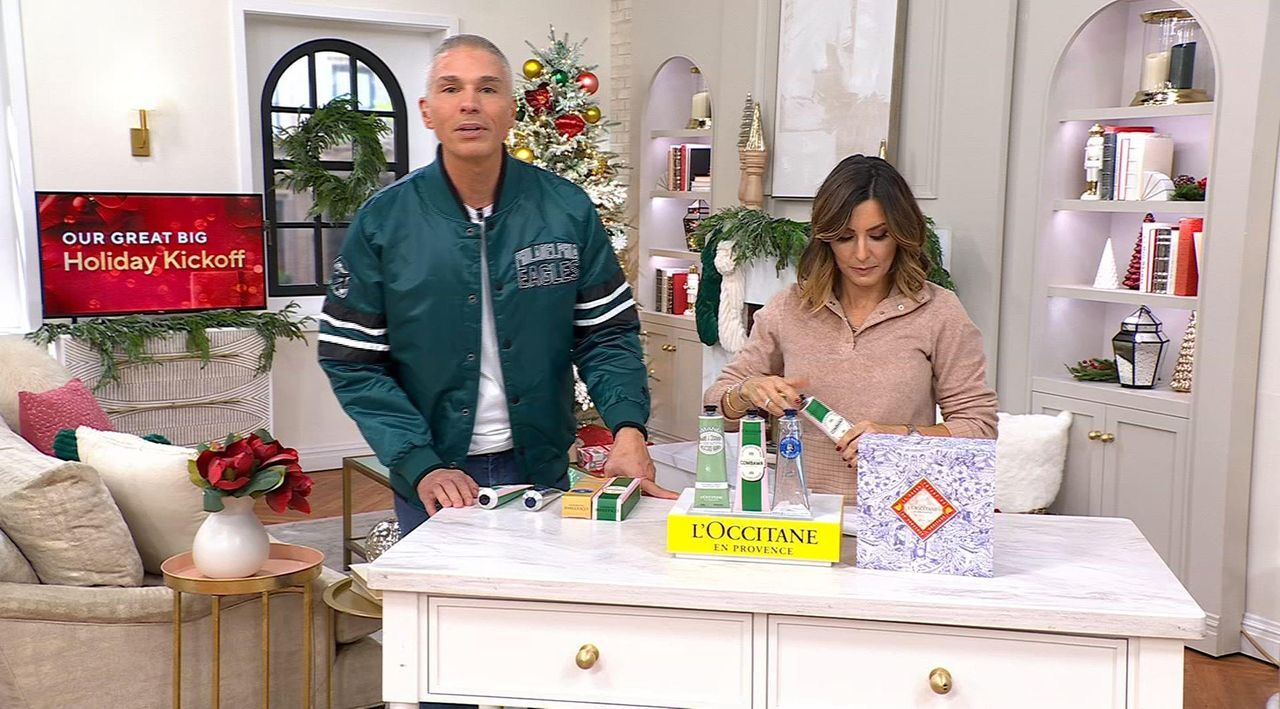 L'Occitane Holiday Edition Jumbo Hand Cream Trio w/ Box - QVC.com