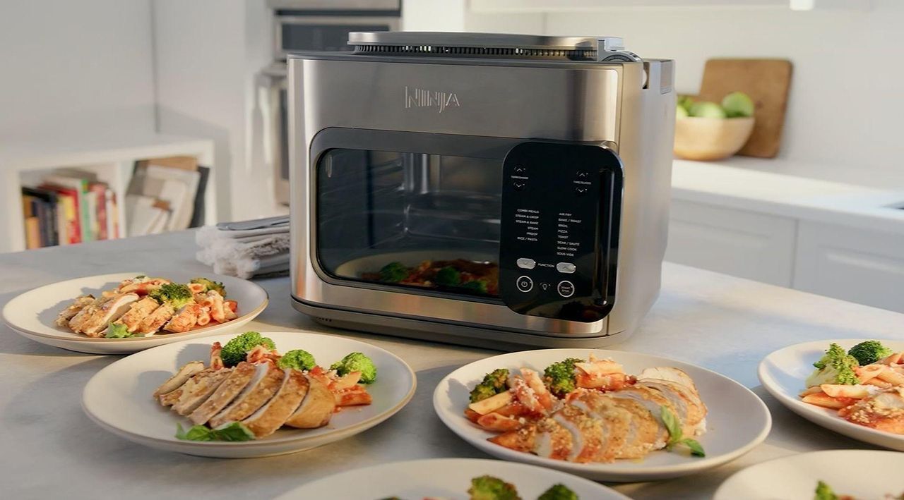 Ninja Combi All in One Multicooker Oven Air Fryer QVC