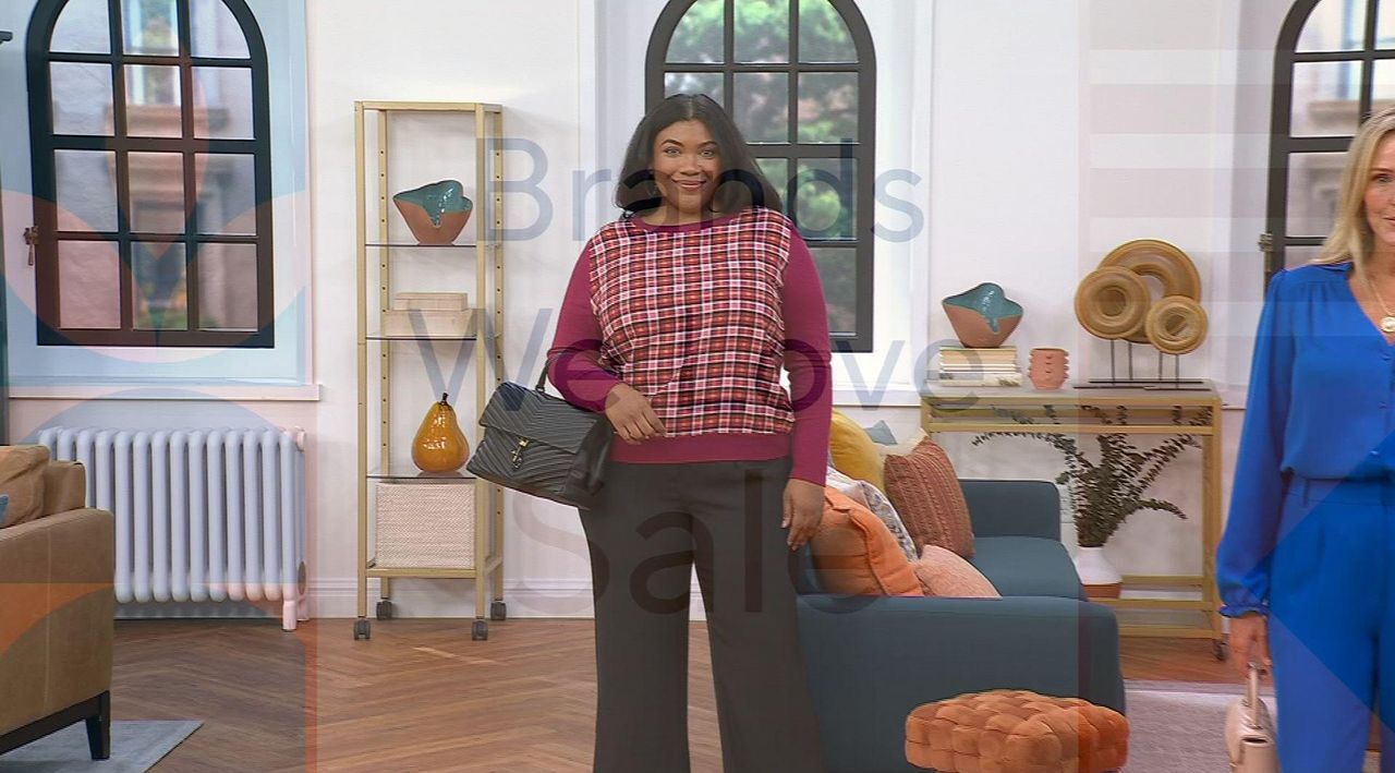 nicole by Nicole Miller Stretch Trouser Pant - QVC.com