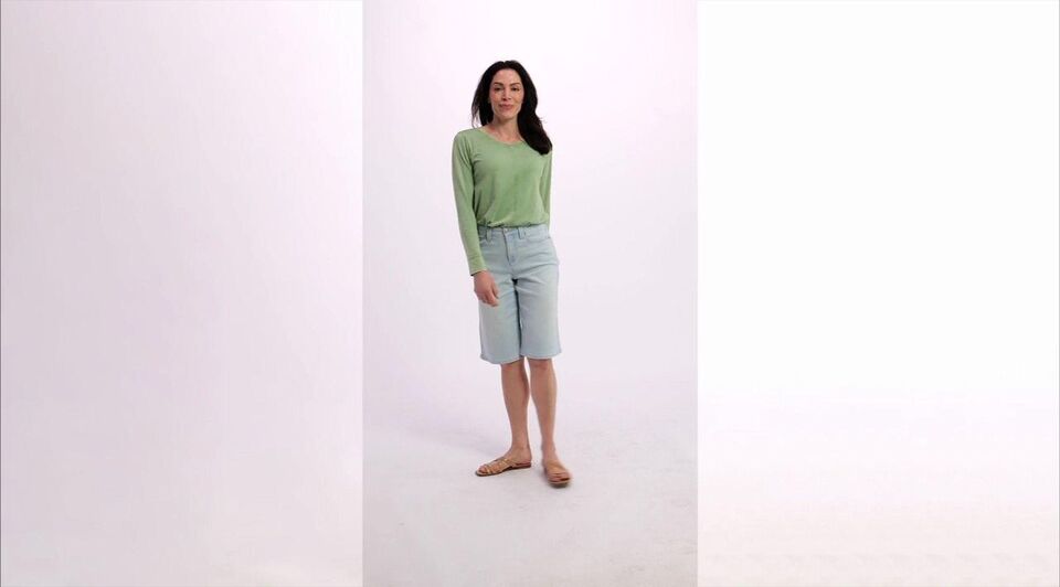 LOGO Principles by Lori Goldstein Long Sleeve Knit Top w/ Seam