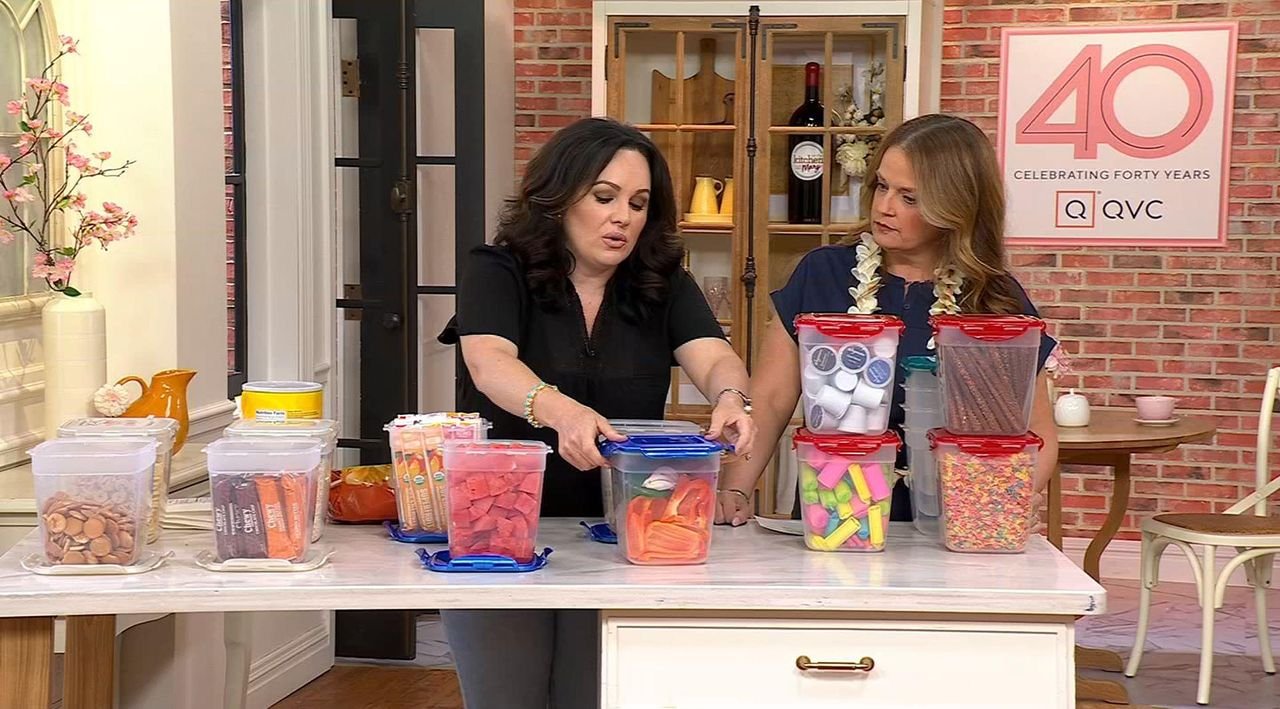 LocknLock Set of 4 XL Tall Square Storage Set - QVC.com