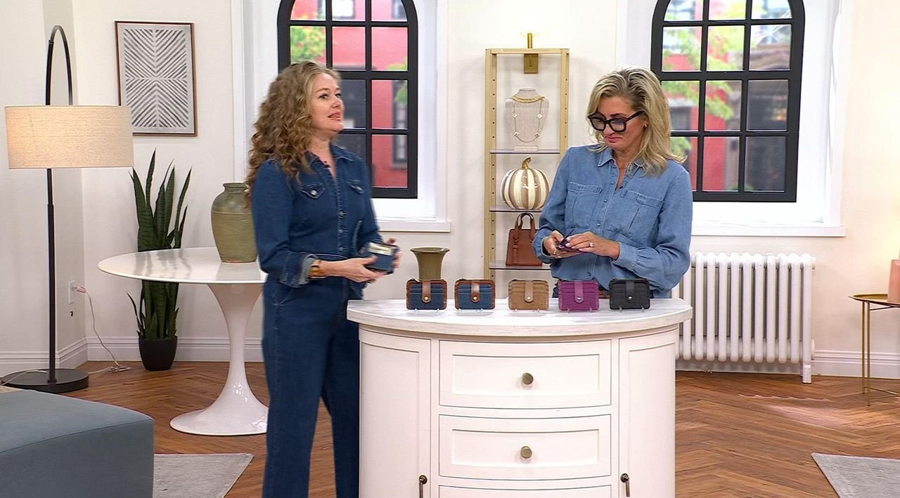 Patricia Nash Denim Cassis ID Cardholder - QVC.com