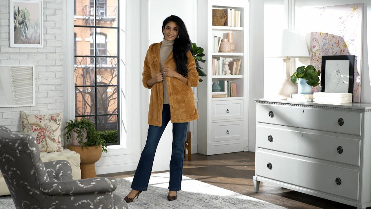 Active Sherpa Long Sleeve Jacket - QVC 