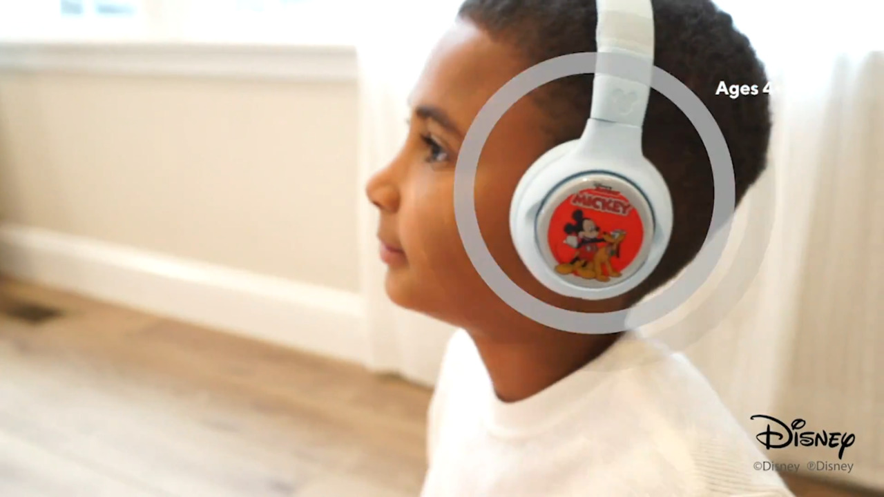 Storyphones Disney casque audio conteur d'histoire pour enfant Bleu