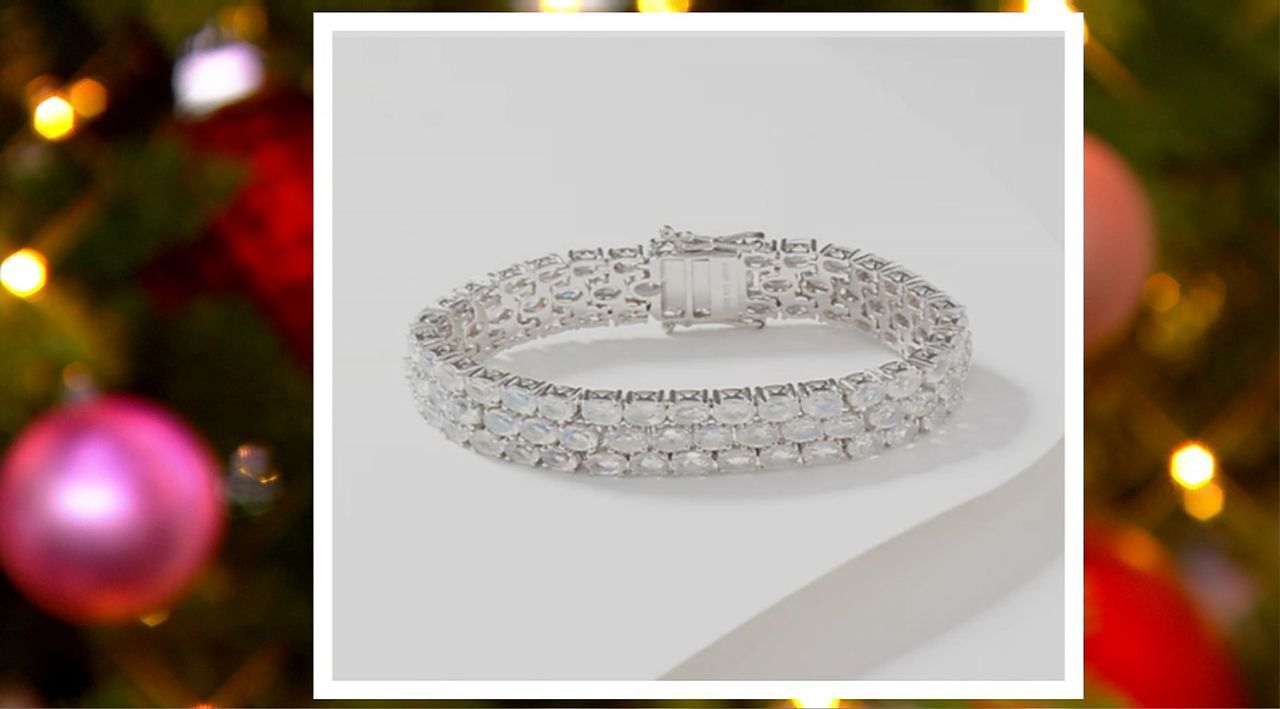 Kelsi Silver Diamond Leaf Tennis Bracelet – Belle Box Boutique