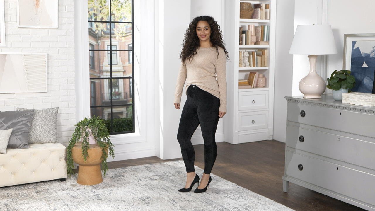 Legacy Velvet Legging - QVC.com