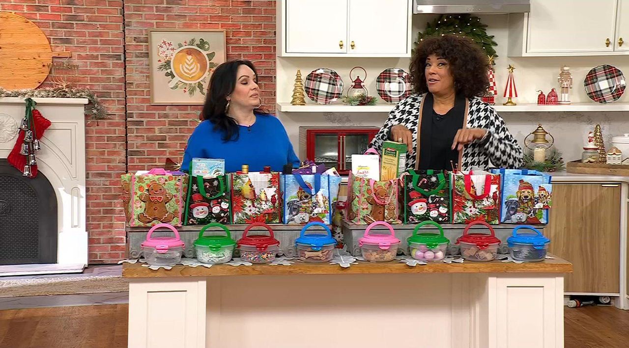 LocknLock Set of 4 Bowls with Handle Lids & Holiday Bags - QVC.com