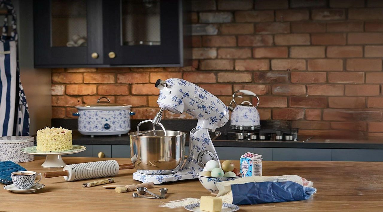 Laura Ashley 6.3-Qt Stand Mixer with Attachments - QVC.com