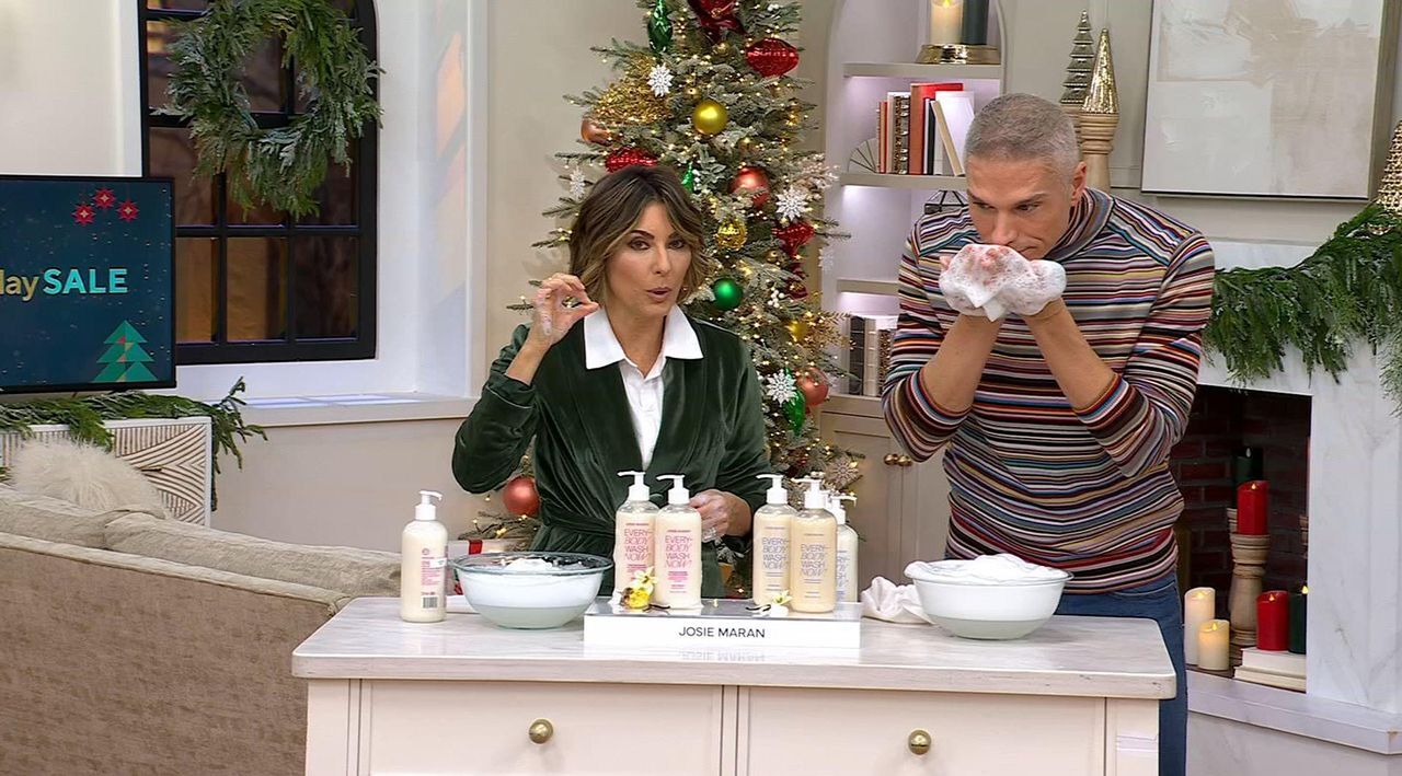 Josie Maran EveryBODY Wash Now Argan Body Cleanser Duo - QVC.com