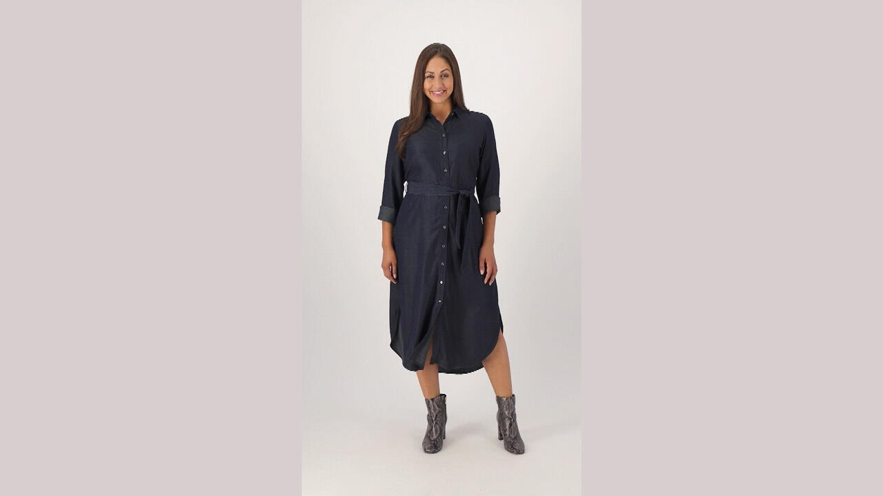♡ Notting Hill Belted Dress M 9月上旬発送】【powder sky】Notting Hill Belted Dress