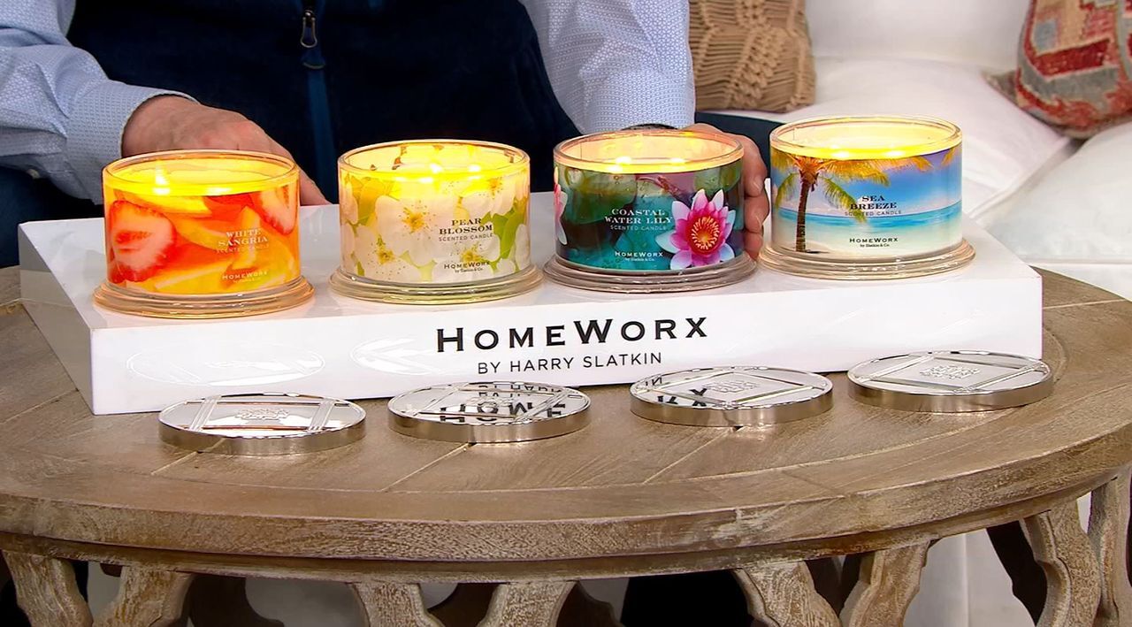 HomeWorx by Slatkin & Co. Coconut Beach Tropical Candle