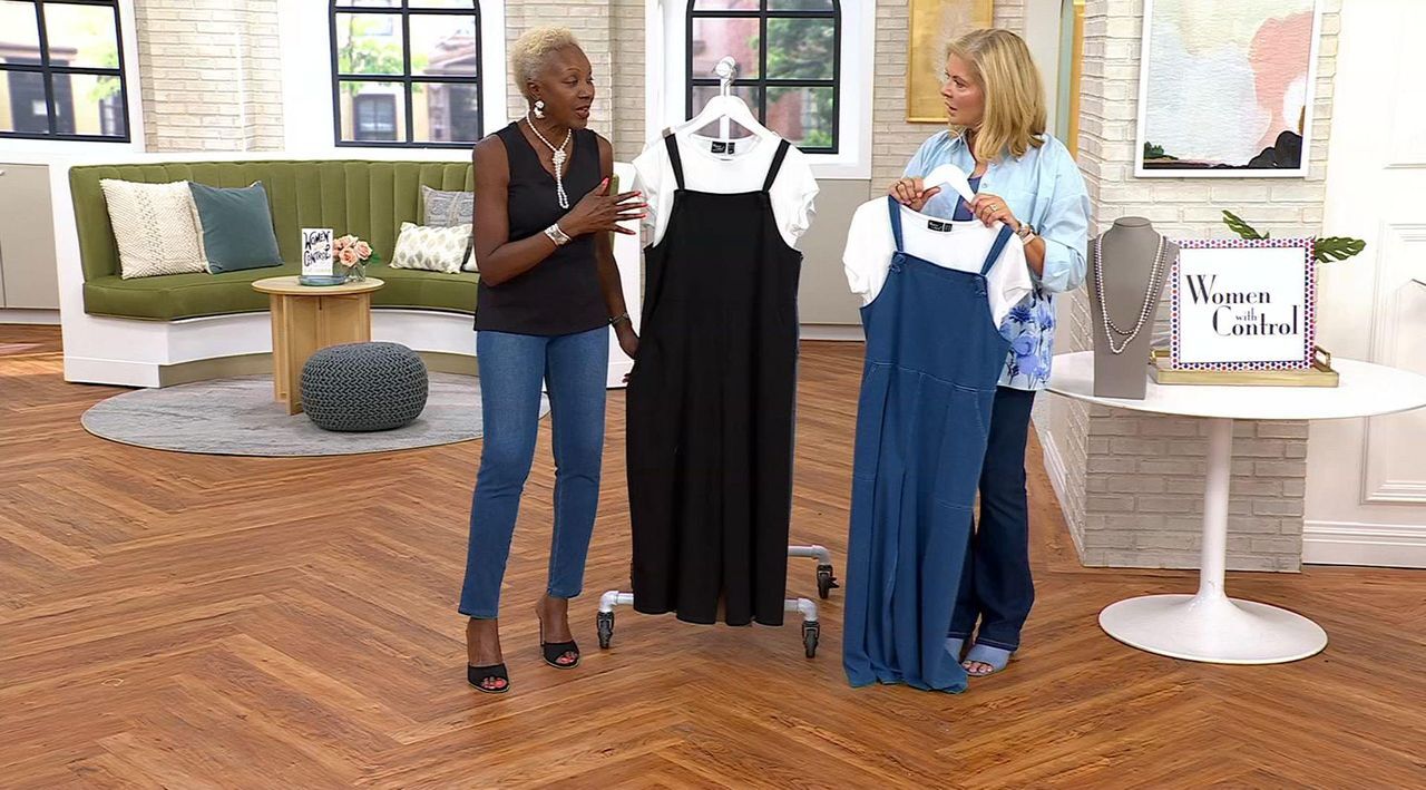 Women with Control Regular Prime Stretch 2 Denim Overalls