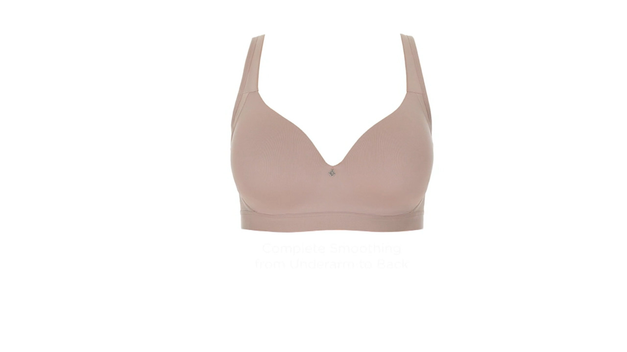 Breezies Natural Embrace Wirefree Contour TShirt Bra