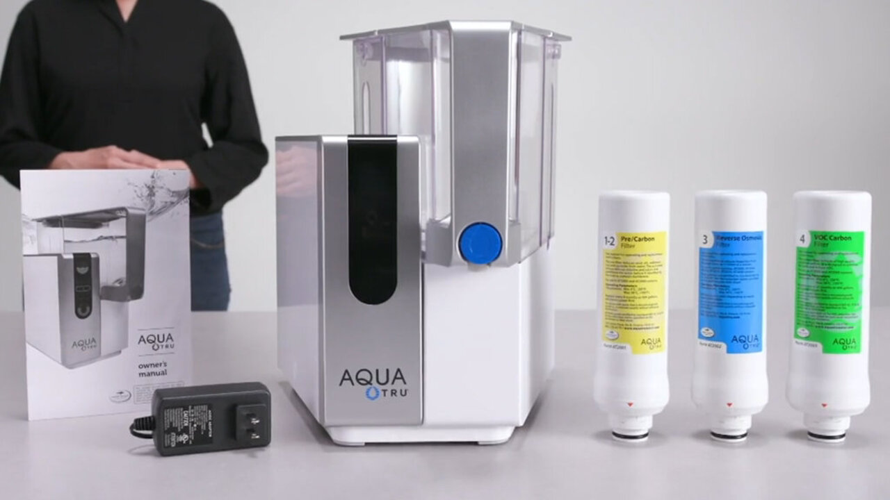 AquaTru Ultra Reverse Osmosis Countertop Water Purifier 