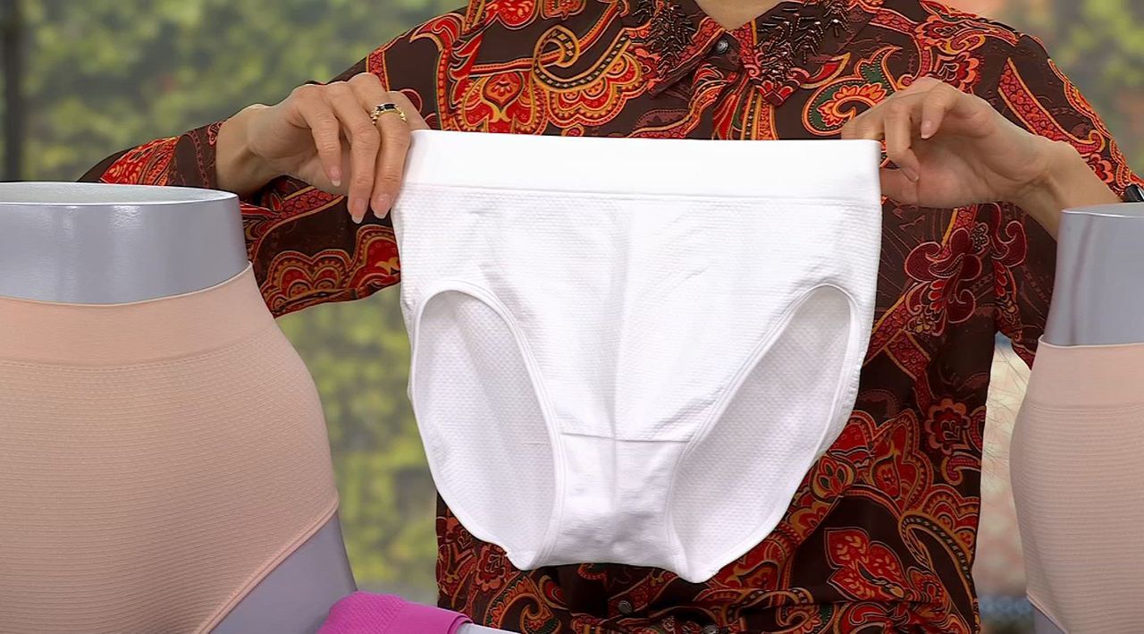 Breezies Set of 4 Cotton Panties on QVC 