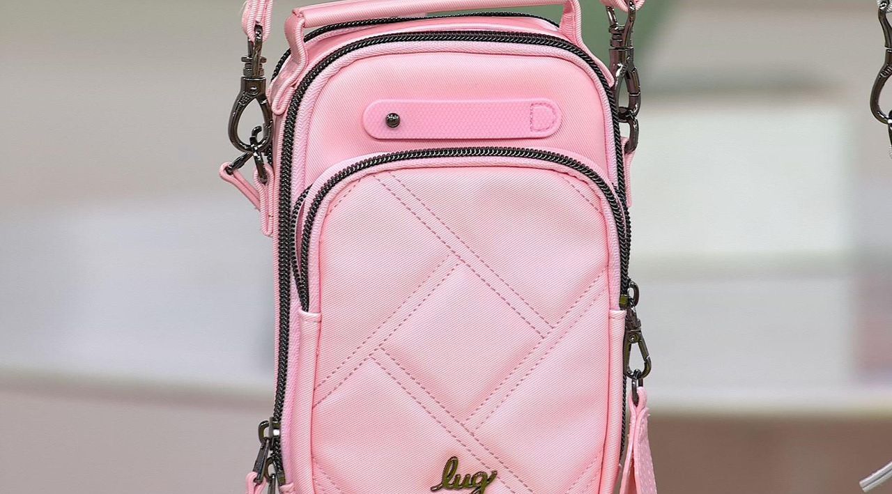 Lug Satin Luxe North/South Crossbody - Skeeter SE - QVC.com Lug Satin Luxe North/South Crossbody - Skeeter SE - QVC.com