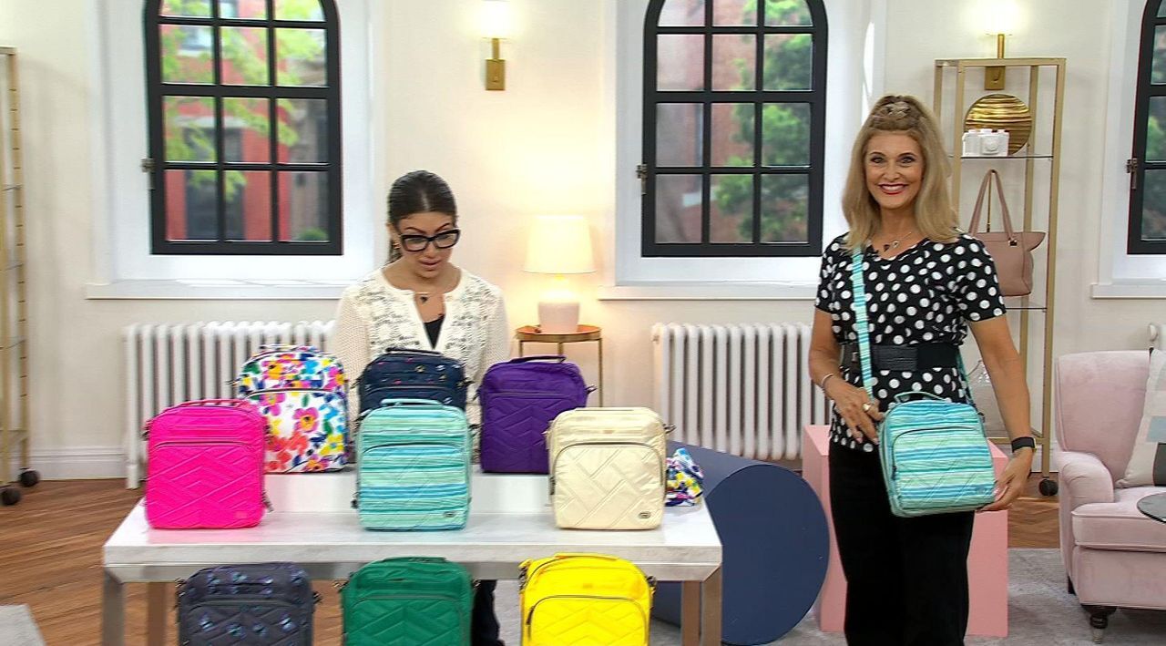 Lug RFID Medium Crossbody with Top Handle - Ranger 2 - QVC.com