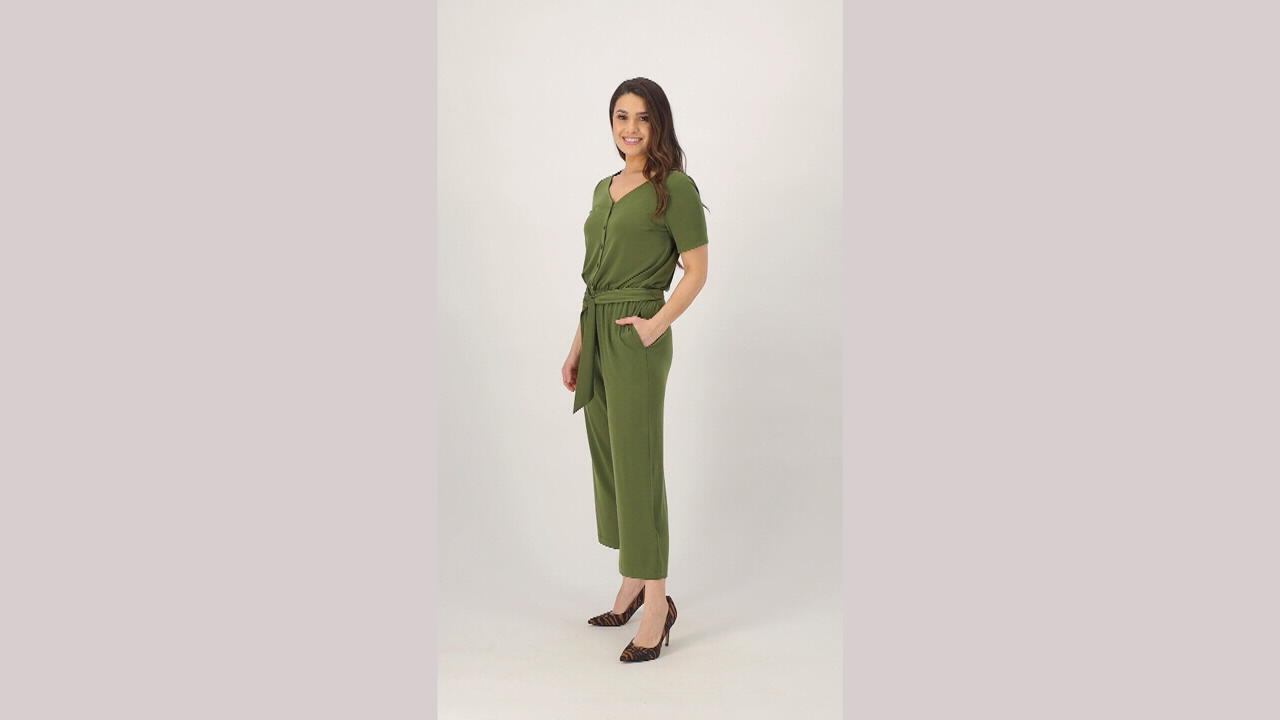 Qvc susan graver store jumpsuit