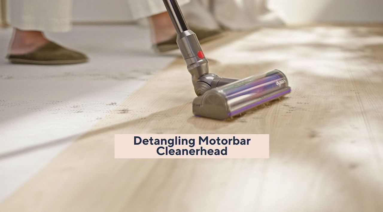 Dyson V9 De-tangling Motorbar Cordless Vacuum with 3 Tools - QVC.com