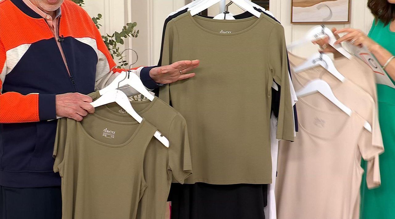 Denim & Co. Essentials So Soft Jersey Variety 3-Pack Tops - QVC.com