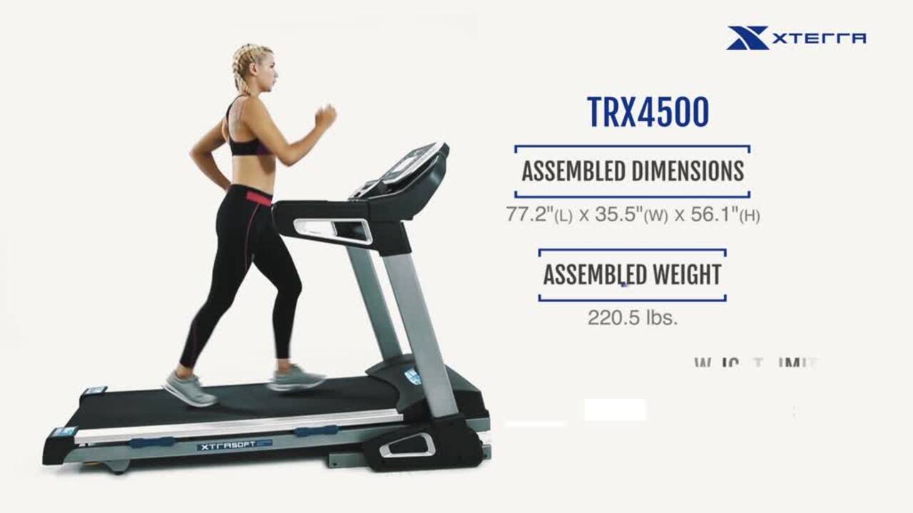 Xterra discount 4500 treadmill