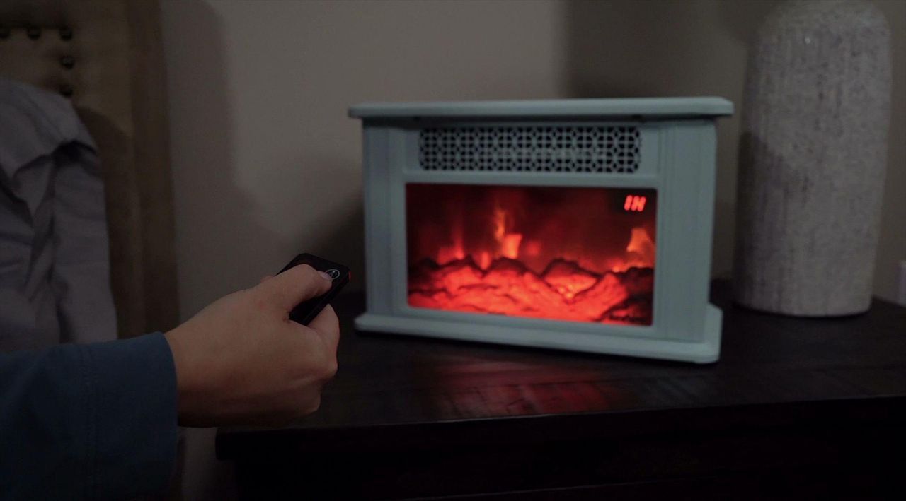 Duraflame Tabletop Electric Fireplace w/ Flame Effect - QVC.com