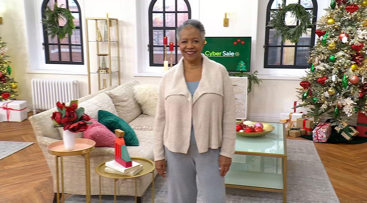 Barefoot Dreams CozyChic Lite Shawl Cardigan - QVC.com