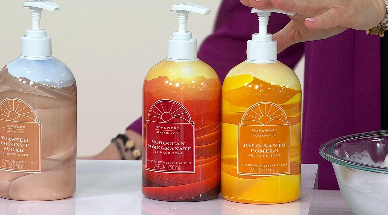 HomeWorx by Slatkin + Co. S/2 22oz Desert Oasis Soaps - QVC.com