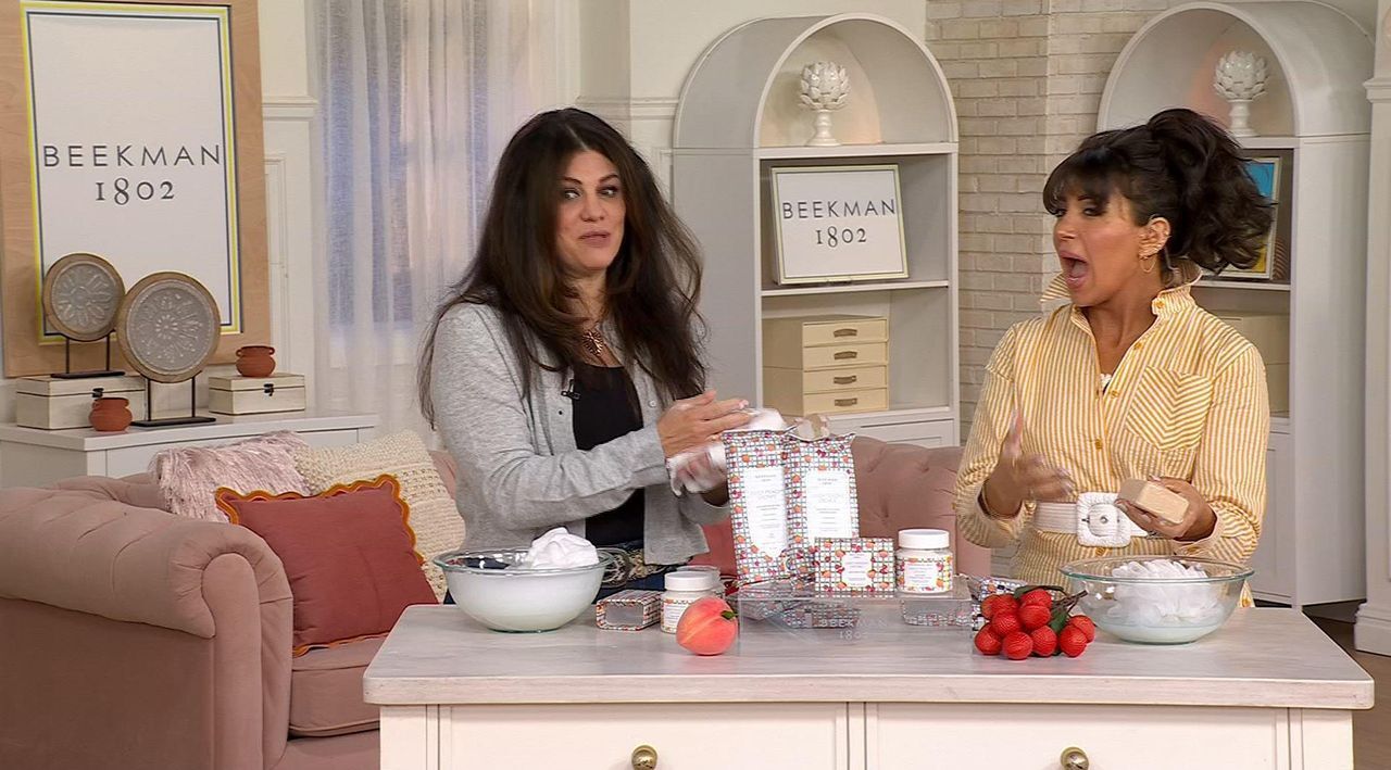 Beekman 1802 Peachy Lychee 4pc Bath and Body Set - QVC.com