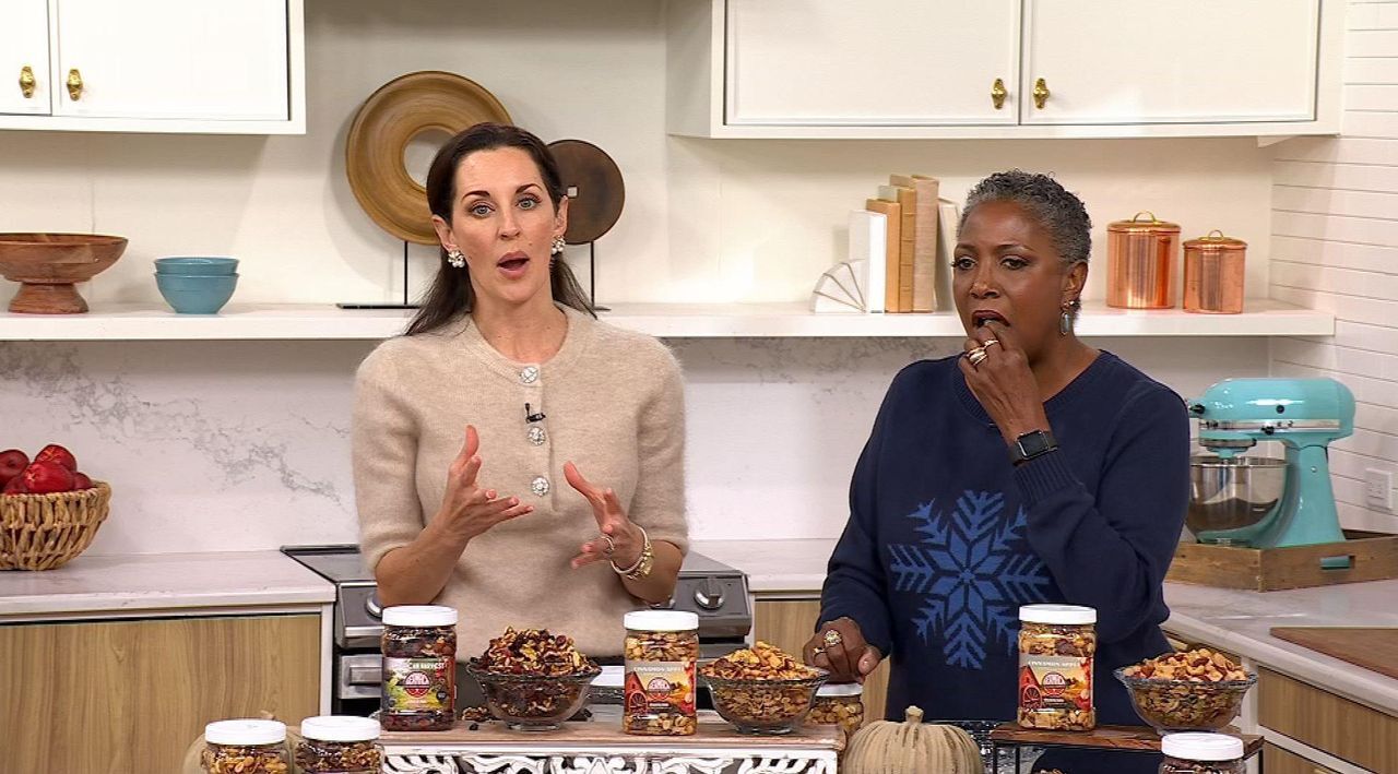 Germack (2) Jar Set Fall Flavors Nut Mix Variety - QVC.com