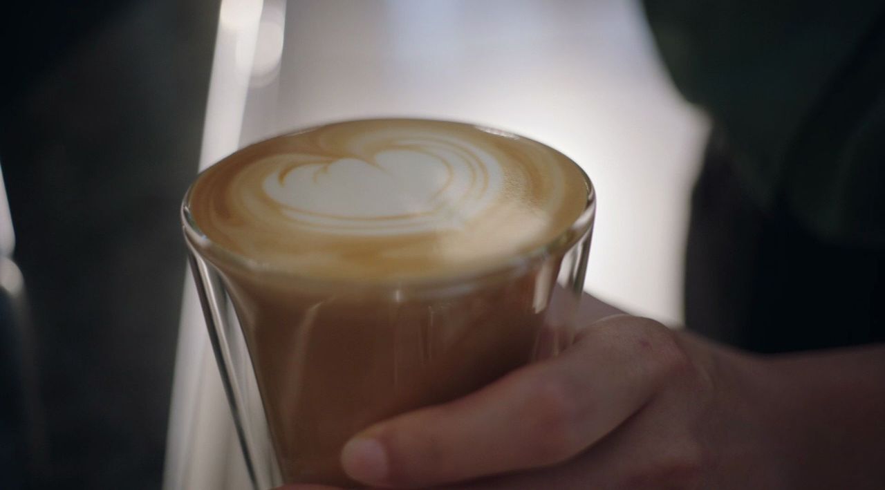Making a Latte