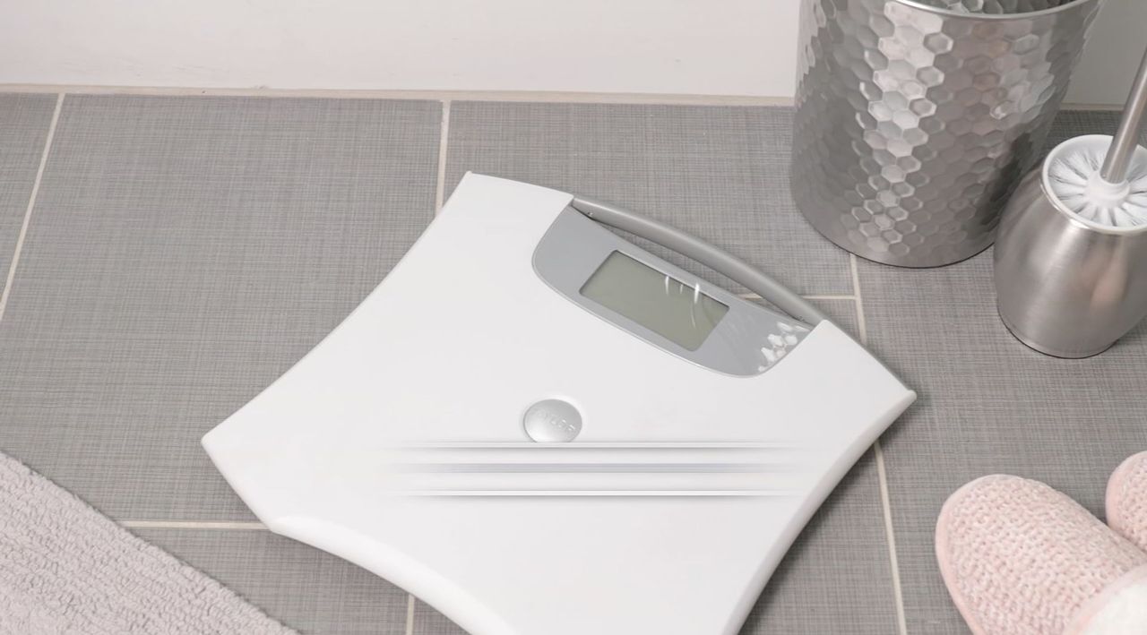 Taylor Digital Silver Bathroom Scale Large Read out 