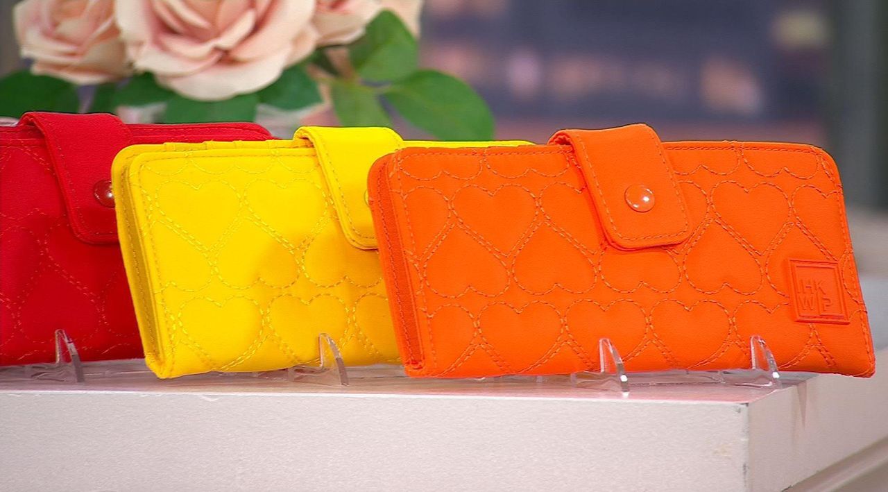 【HLL】Heart Quilting Wallet Designer fashion, Seoul-fully created | W Concept