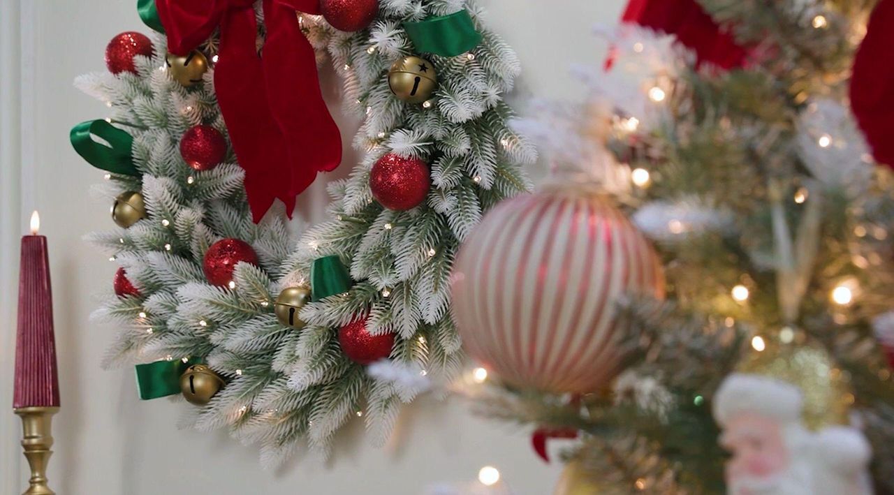 Pre-Lit Christmas Tree with Color Flip LEDs by Kim Gravel