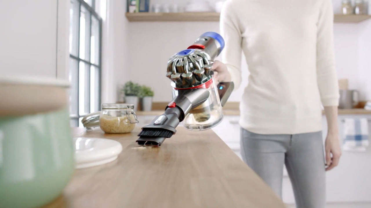 Dyson V8 Absolute Cordless Vacuum with 8 Tools & HEPA Filtration on QVC 