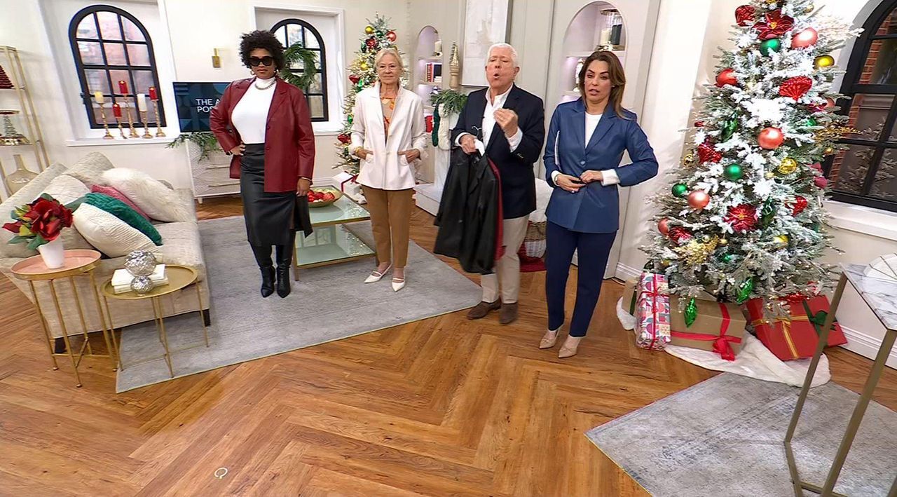 Dennis Basso Regular Luxe Faux Leather Jacket - QVC.com