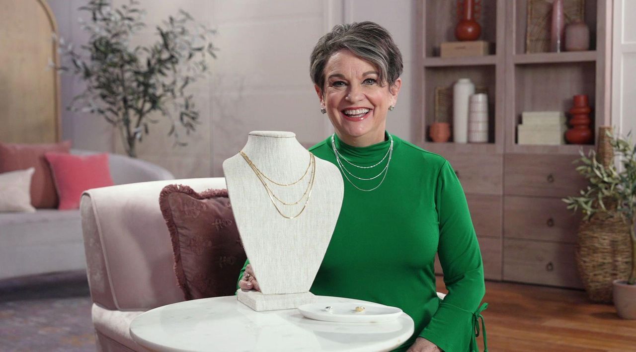 UltraFine 950 Silver Set of 3 Necklaces with Magnet Clasp - QVC.com