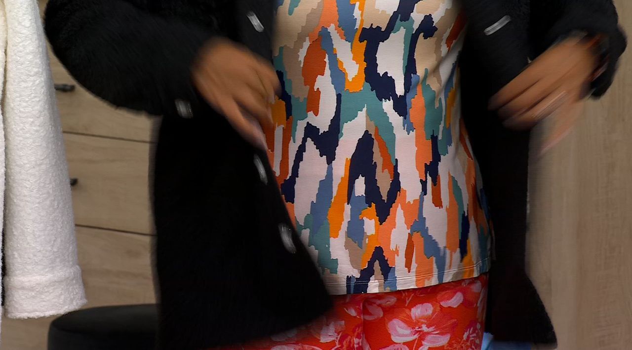 Belle by Kim Gravel Boucle and Bling Shacket