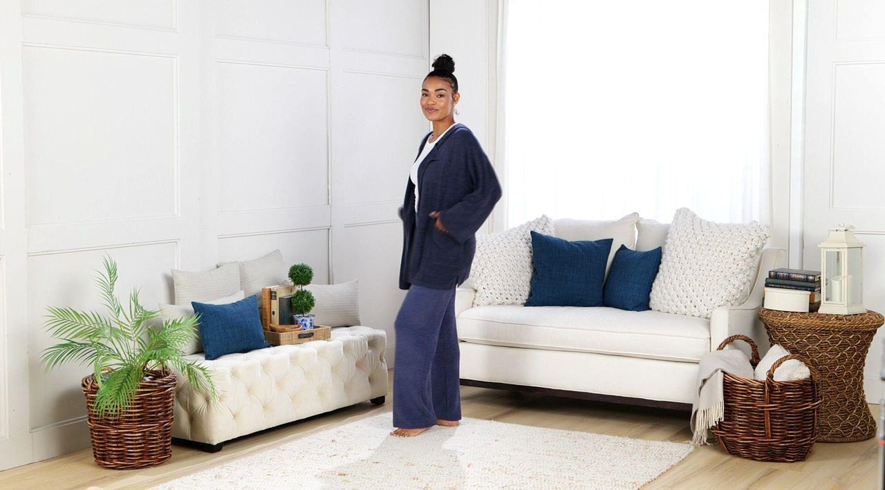 Barefoot Dreams CozyChic Ultra Lite Open Front Cardigan - QVC.com