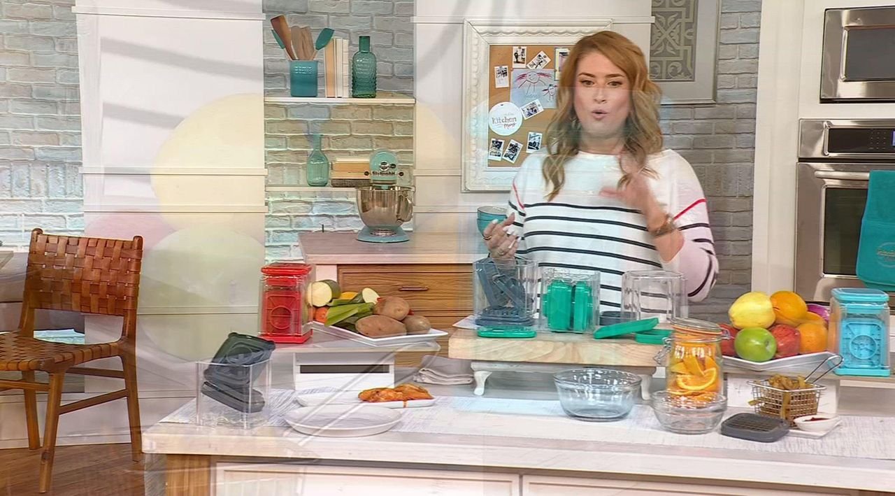 Prepology 4 Blade Interchangeable Fruit & Veggie Chopper - QVC.com