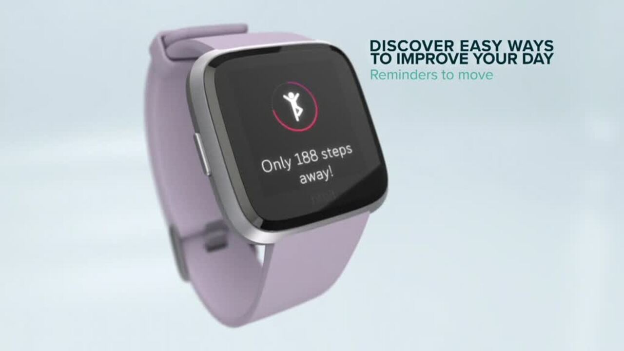 fitbit versa lite smartwatch activity tracker with voucher