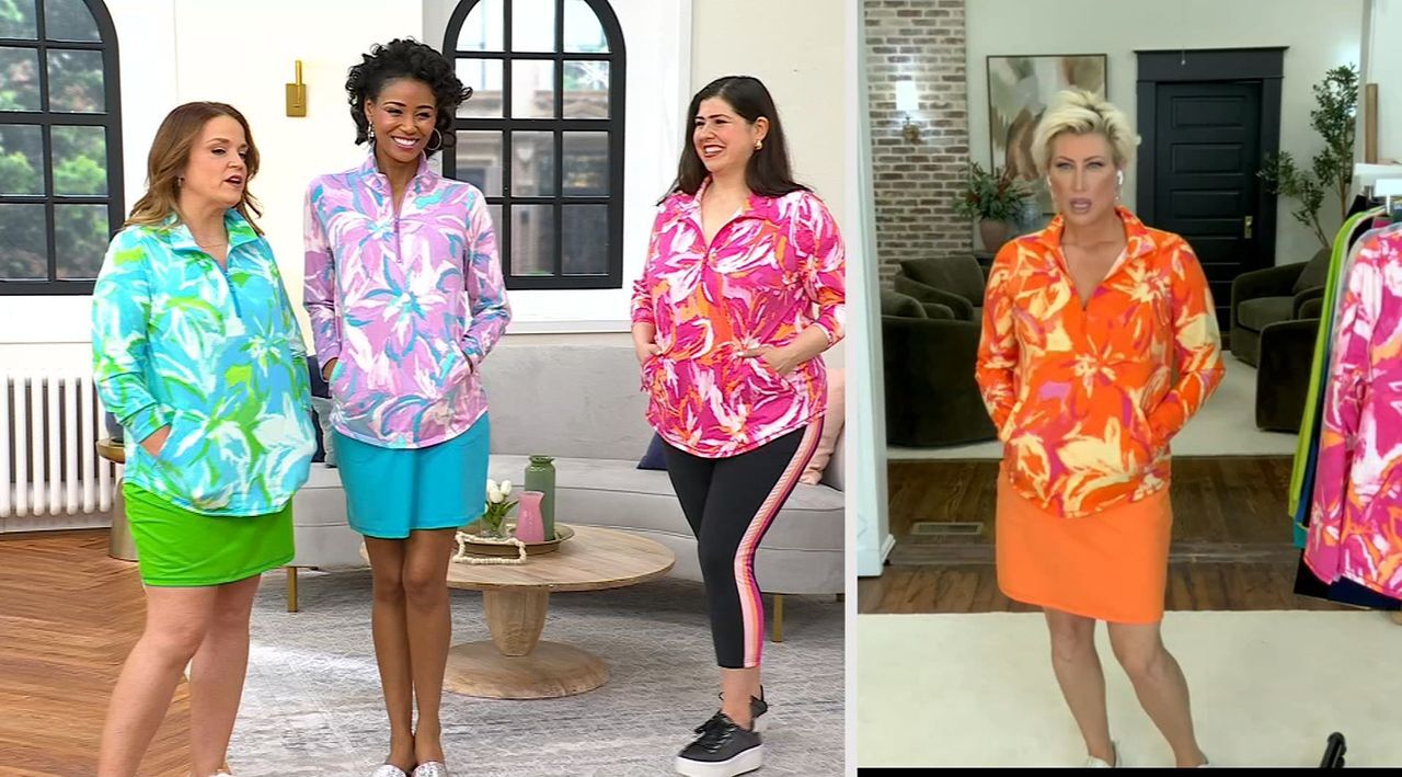 Belle Body by Kim Gravel Spring Blossom Athletic Jersey Half