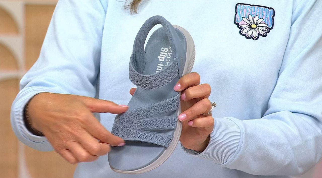 Skechers Slip-ins Washable Knit Ultra Flex 3.0 Sandals - QVC.com