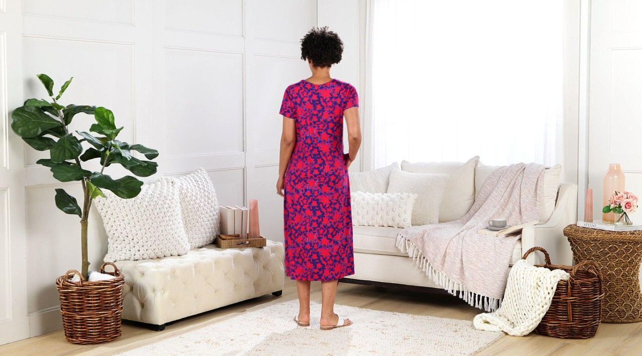 slim fit dress slacks Vesper Keyhole Maxi Dress main image 1