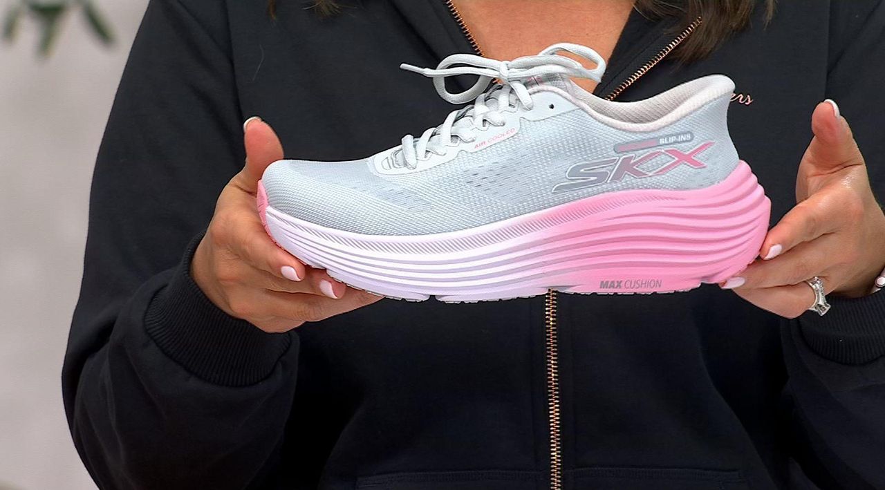 Skechers Slip-ins Monomesh Max Cushioning Sneakers - QVC.com