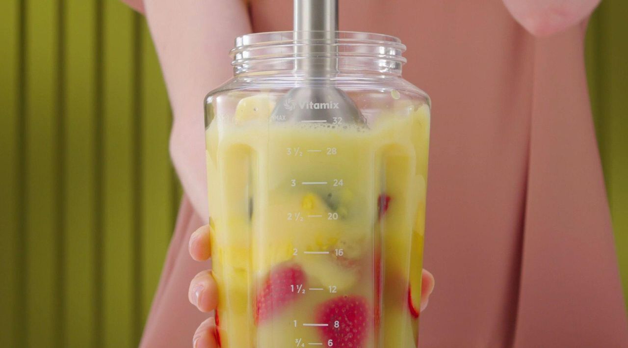 Vitamix 5-Speed 4-Piece Deluxe Immersion Blender Bundle - QVC.com