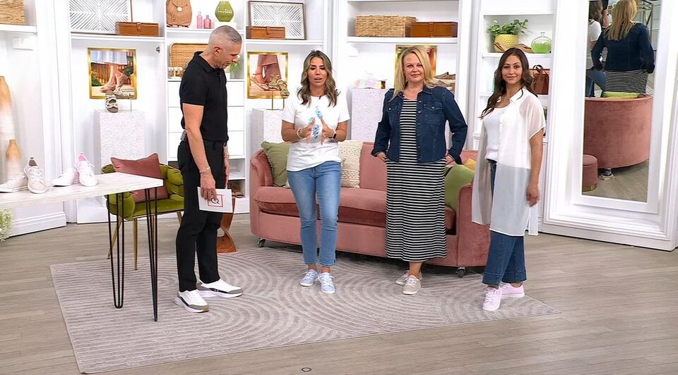 Skechers Bobs B Cute 2.0 Seersucker Slip Ons - QVC.com