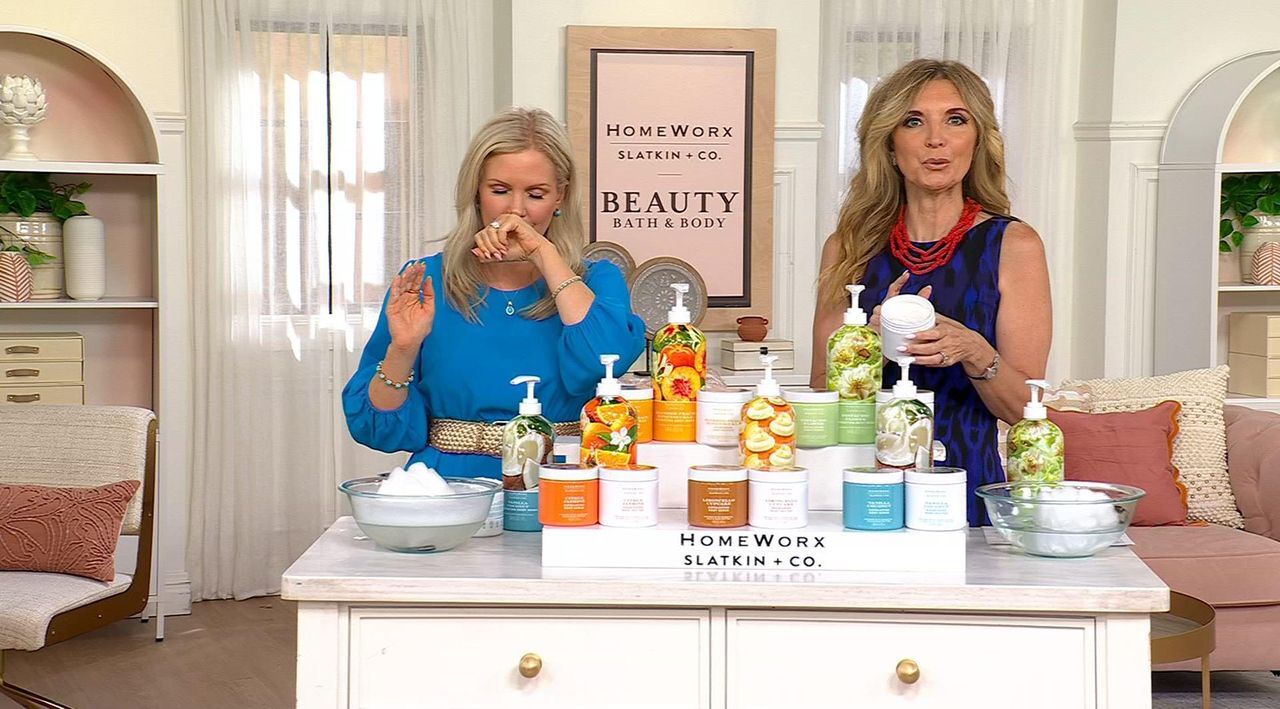 HomeWorx by Slatkin + Co. Bloom Into Hydration 3pc Body Care Set