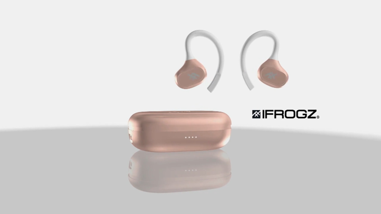 iFrogz Airtime Sport SE Truly Wireless Earbuds with Charging Case